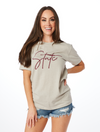 The State Script Unisex Tee