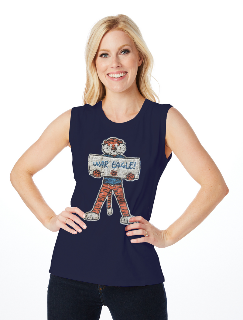 The War Eagle Sequin Tank