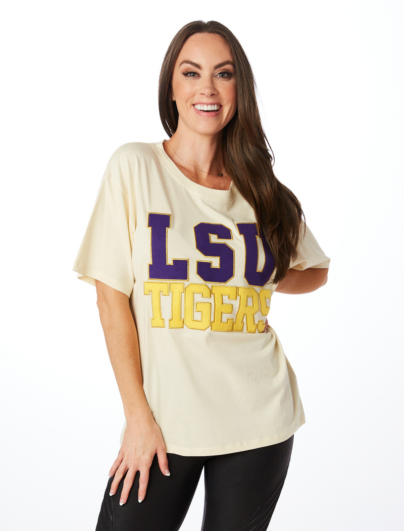 The LSU Tigers Varsity Boyfriend Tee