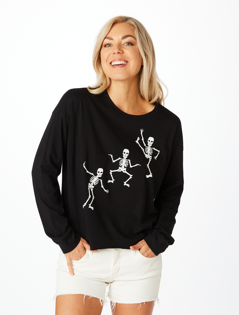 The Skeleton Boxy Long Sleeve