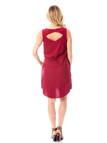 Florida | Shift Dress | Garnet