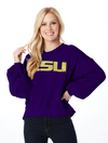 The LSU Sequin Pullover