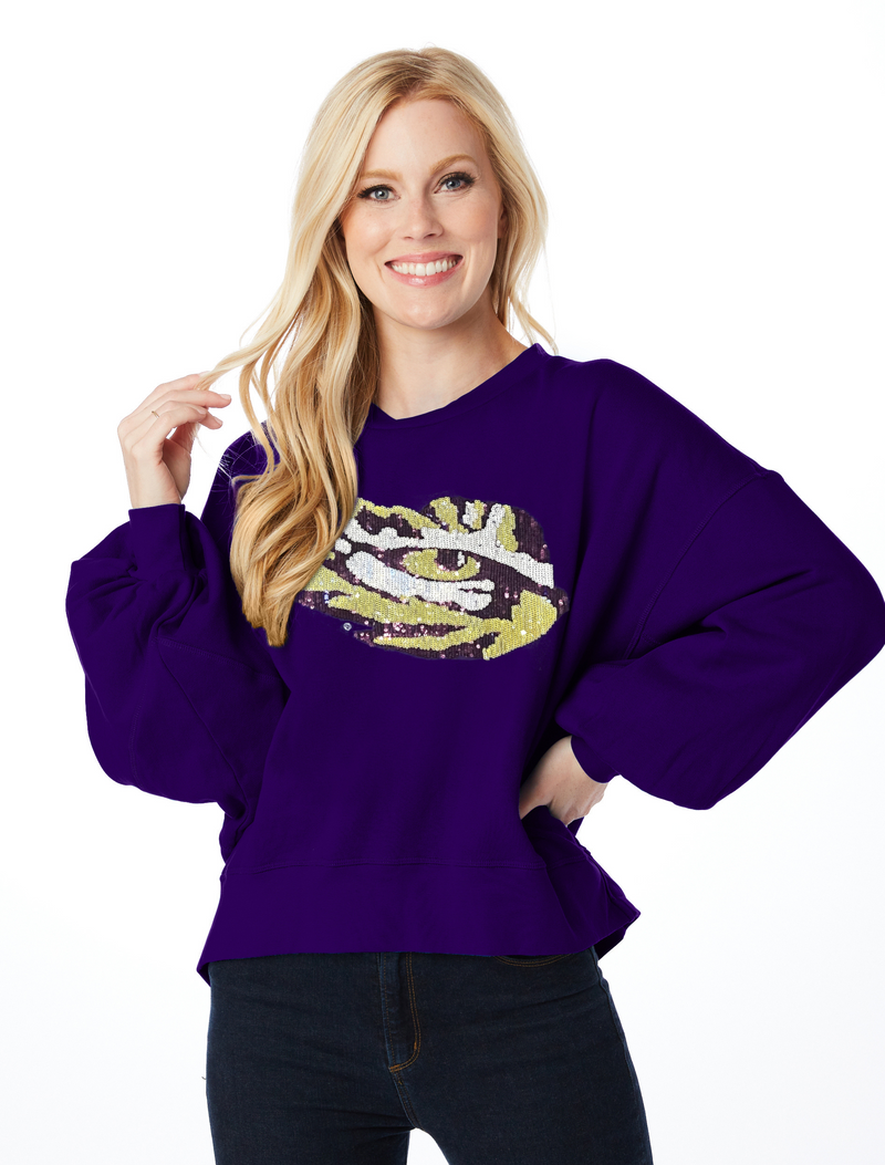 The Eye of the Tiger Sequin Pullover