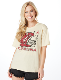 The Carolina Helmet Boyfriend Tee