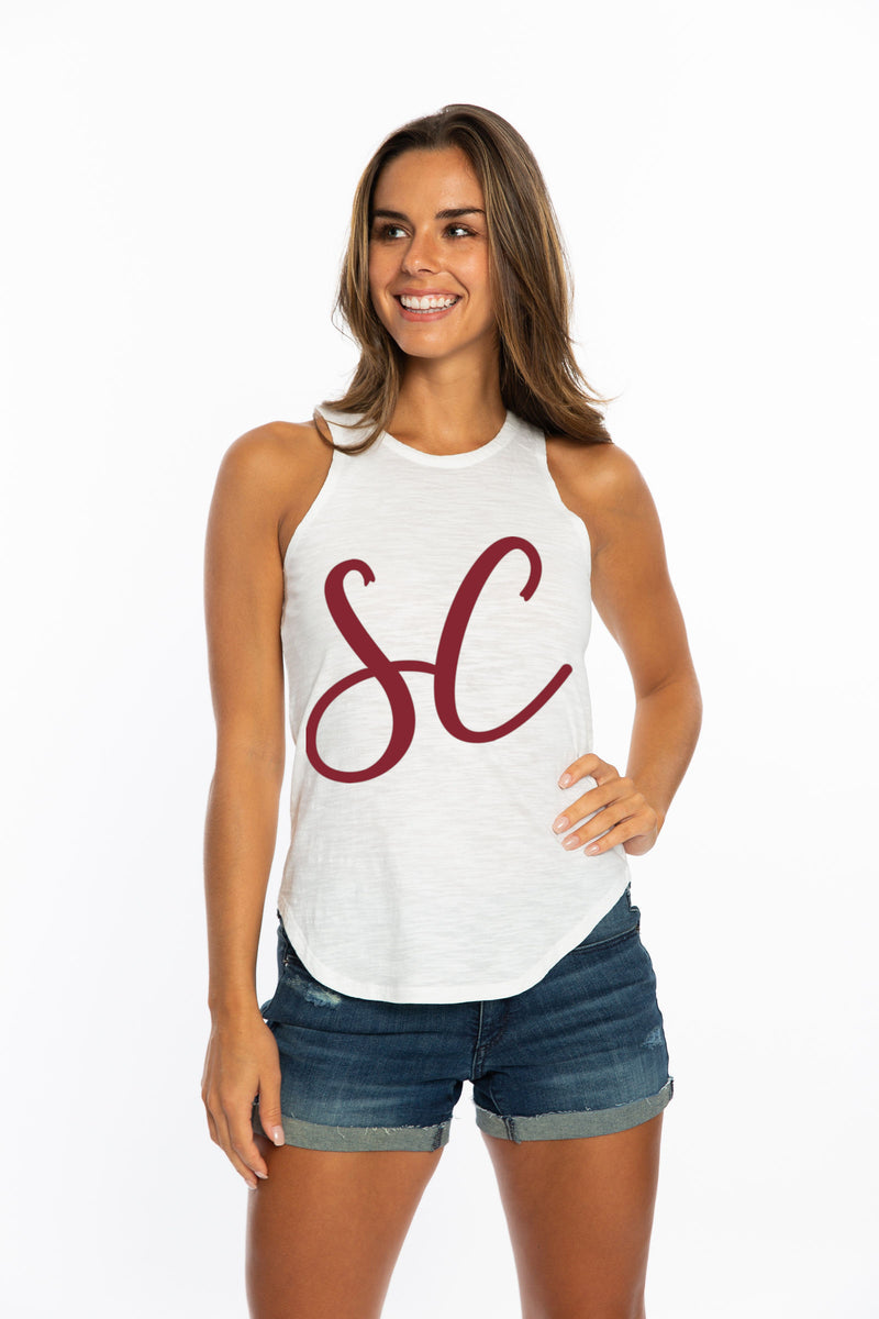 SC | Lace Back Tank