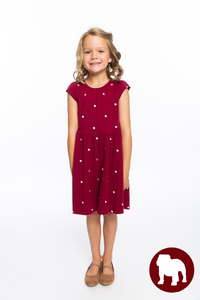 Bulldogs | Maroon Girls Dress